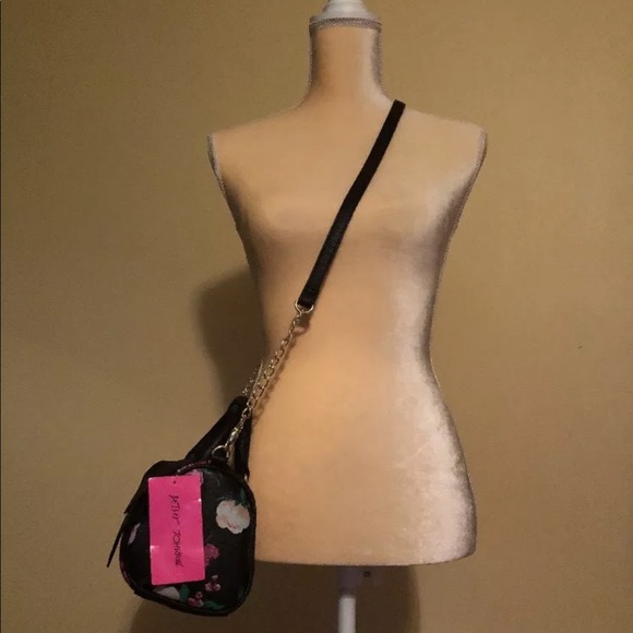 ❌❌❌-SOLDBetsy Johnson Bownanza Crossbody Purse Fl - Picture 6 of 6